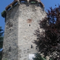 Cetatea Aiud - turnuri de aparare